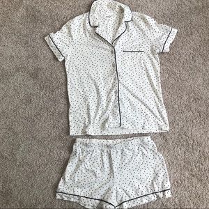 Alfani Women’s 2 pc Pajama Shorts Set - Ditsy Star